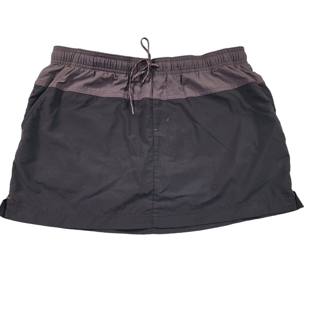 Columbia Women's Sandy River Skort Omni Shade Size S Pull on Drawstring Gray